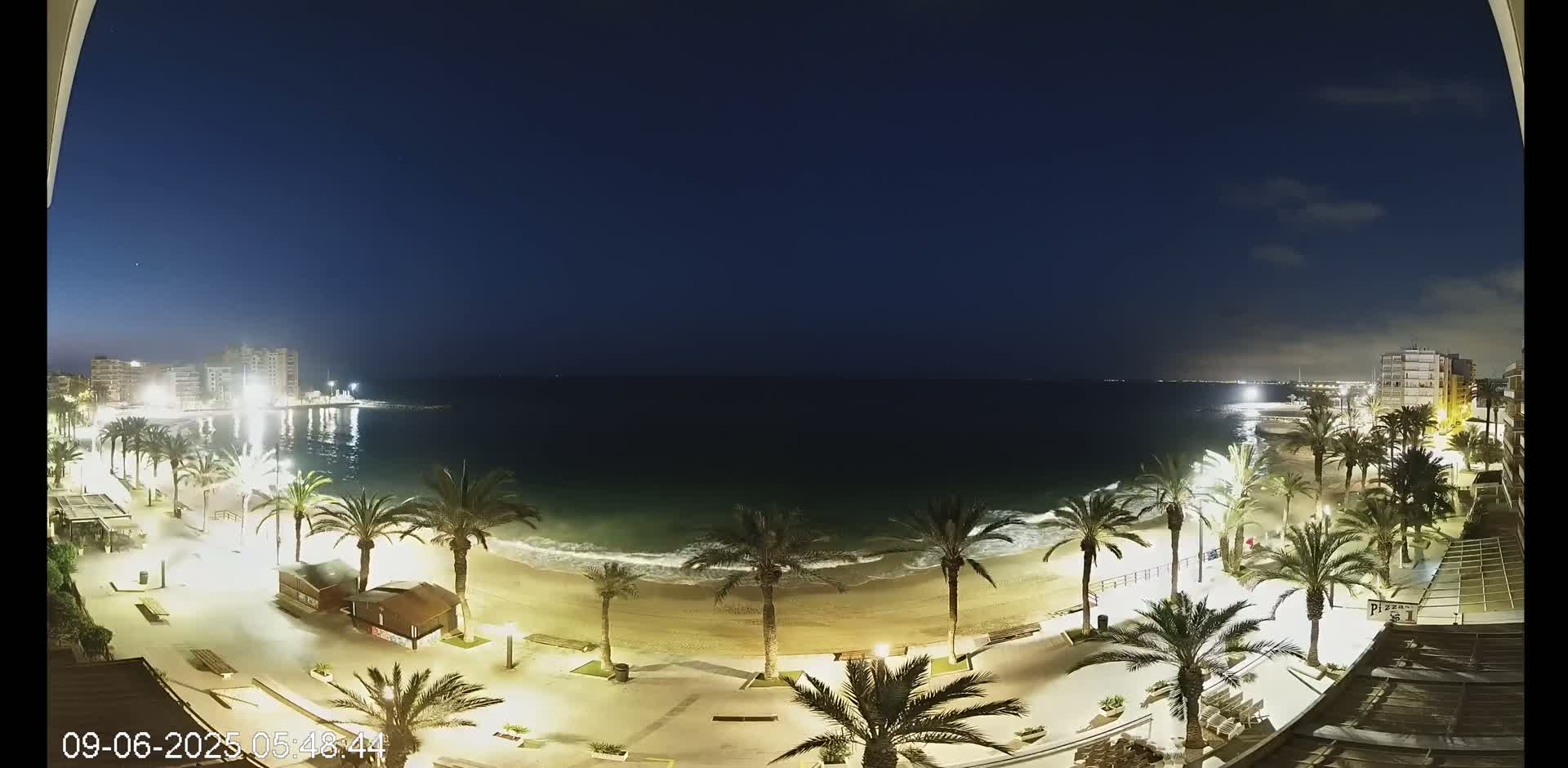 Torrevieja Cura Beach Live Cam - Alicante, Valencia, Spain