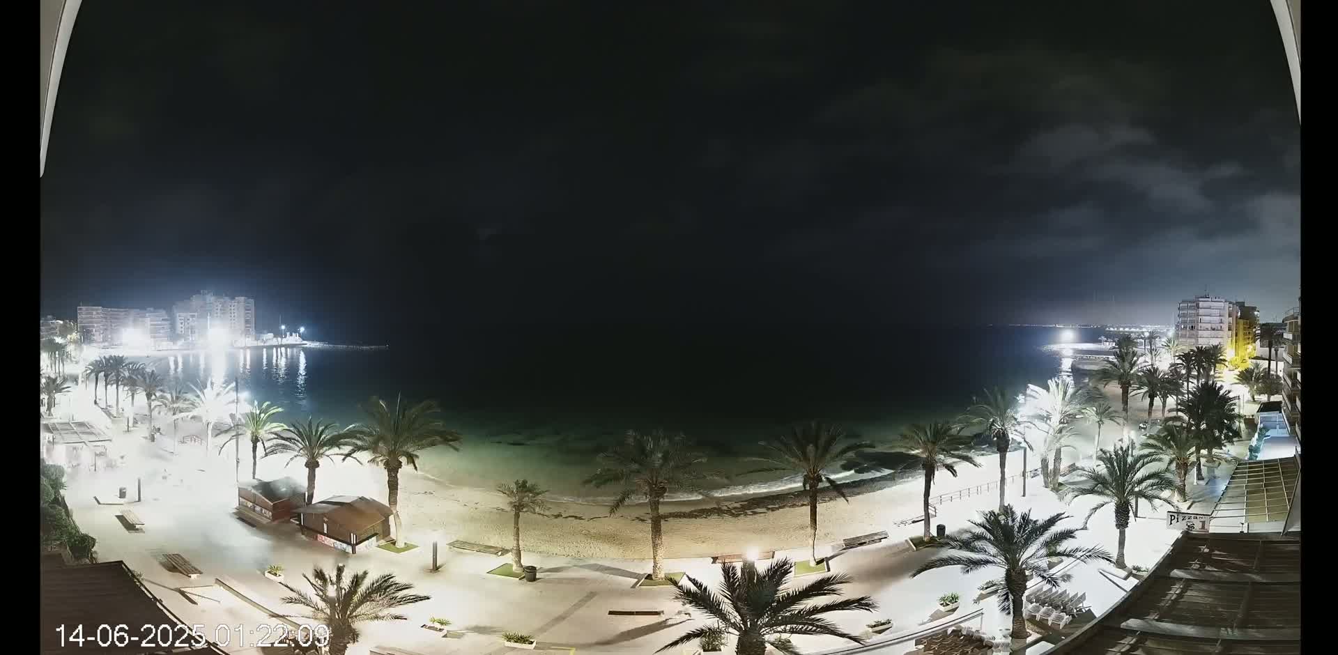 Torrevieja Cura Beach Live Cam - Alicante, Valencia, Spain