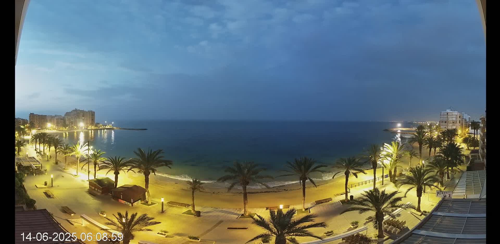Torrevieja Cura Beach Live Cam - Alicante, Valencia, Spain