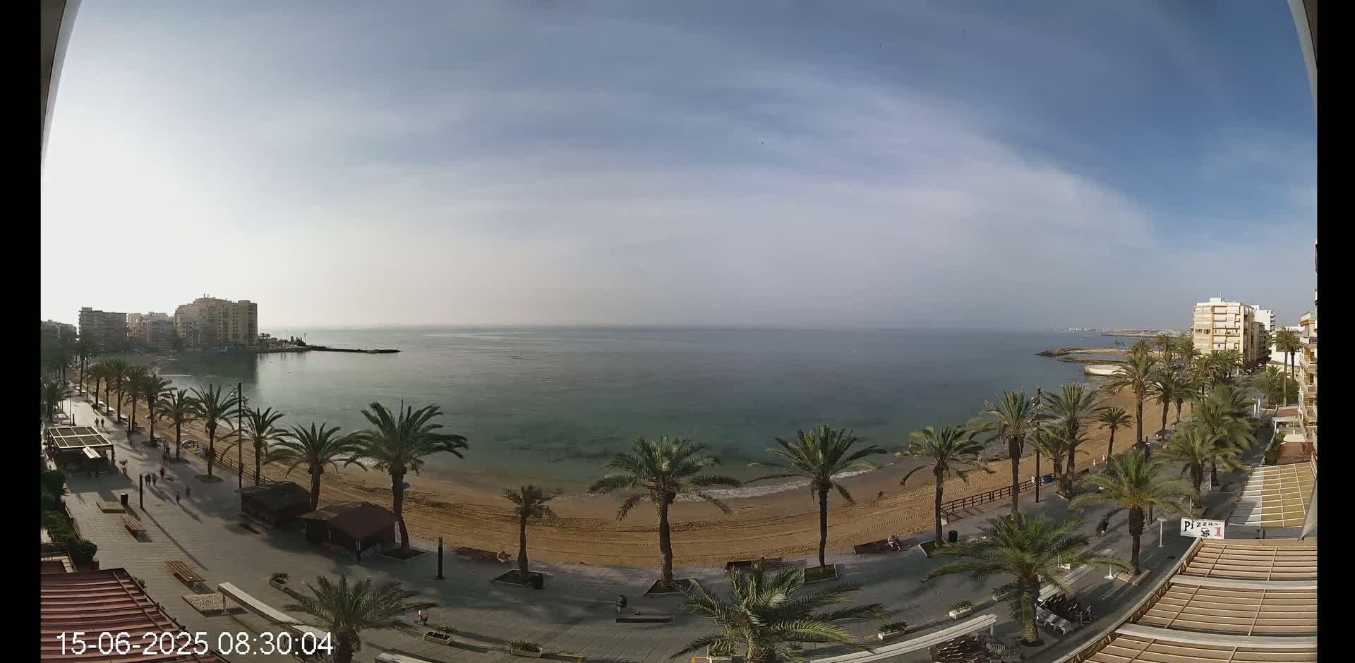 Torrevieja Cura Beach Live Cam - Alicante, Valencia, Spain