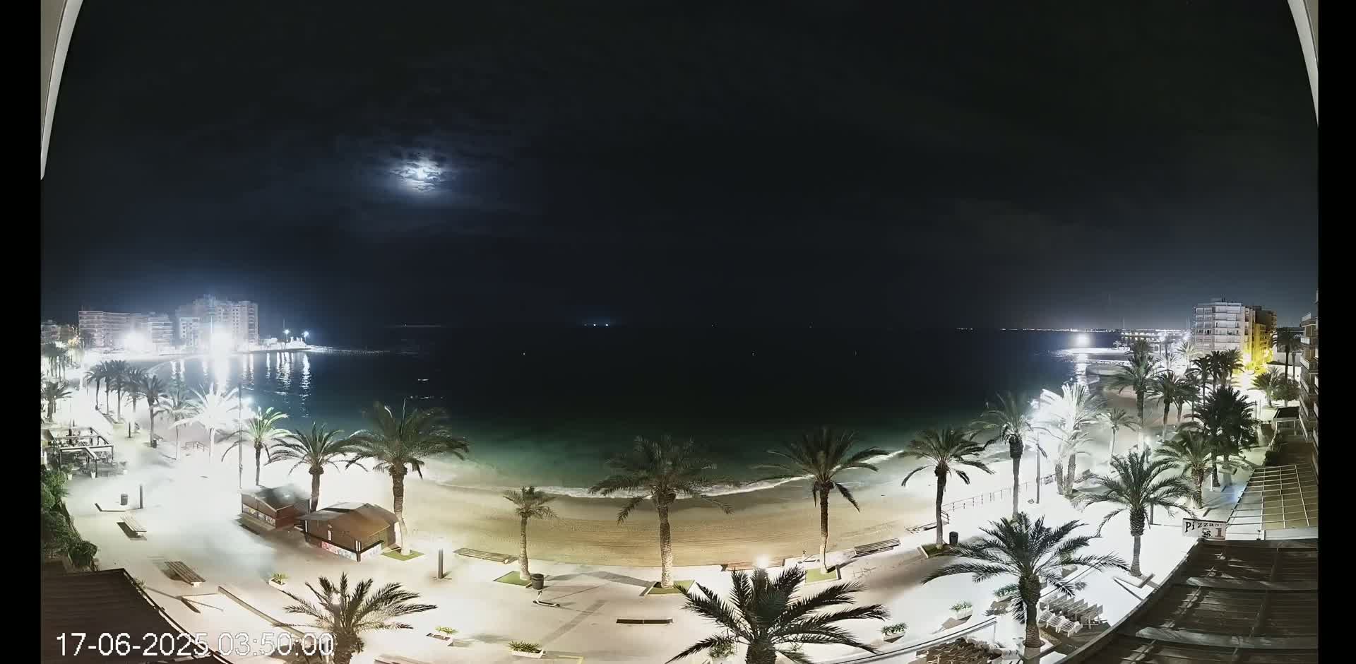Torrevieja Cura Beach Live Cam - Alicante, Valencia, Spain