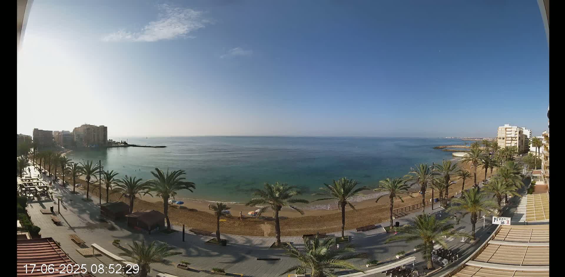 Torrevieja Cura Beach Live Cam - Alicante, Valencia, Spain