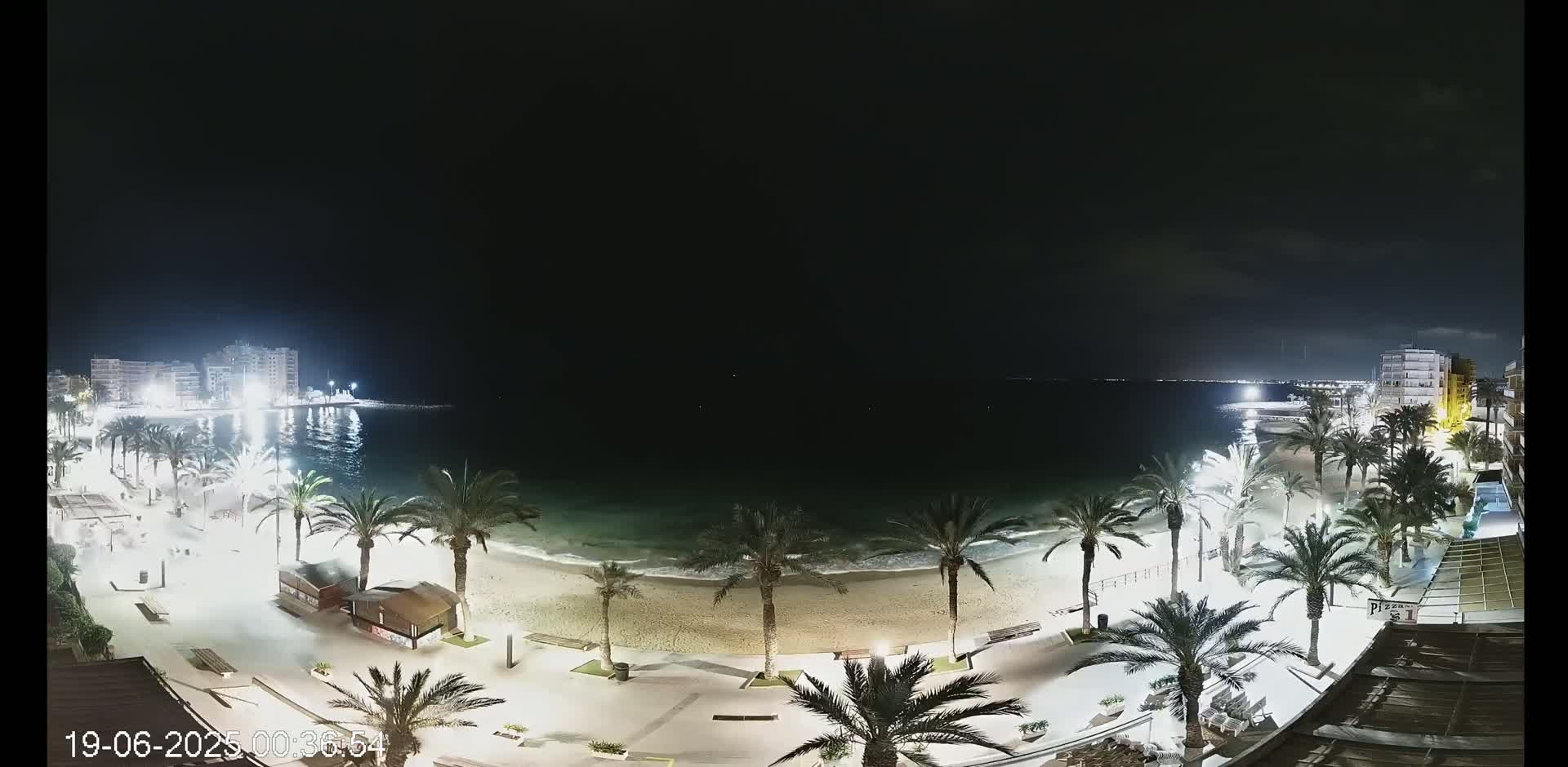 Torrevieja Cura Beach Live Cam - Alicante, Valencia, Spain