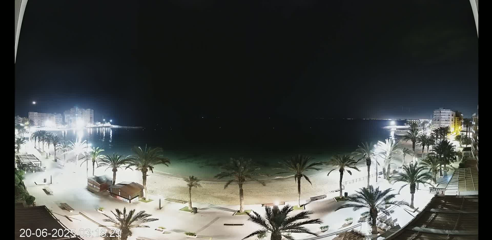 Torrevieja Cura Beach Live Cam - Alicante, Valencia, Spain