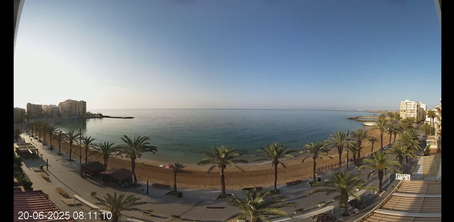 Torrevieja Cura Beach Live Cam - Alicante, Valencia, Spain