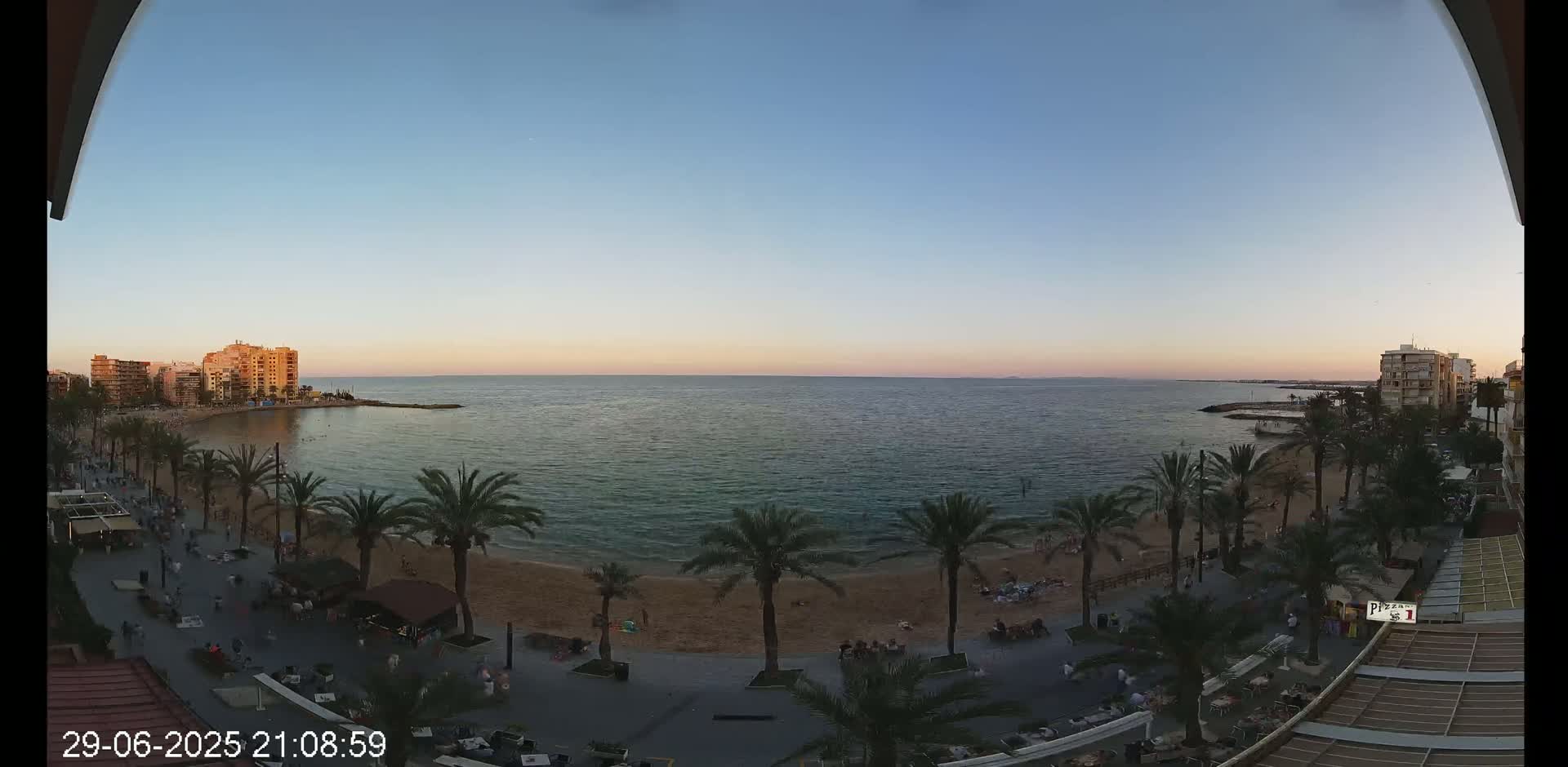 Torrevieja Cura Beach Live Cam - Alicante, Valencia, Spain
