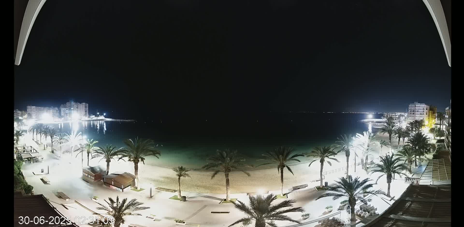 Torrevieja Cura Beach Live Cam - Alicante, Valencia, Spain