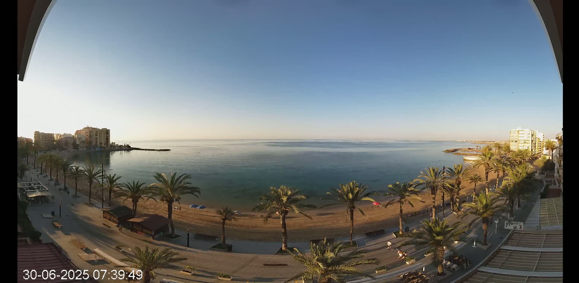 Torrevieja Cura Beach Live Cam - Alicante, Valencia, Spain
