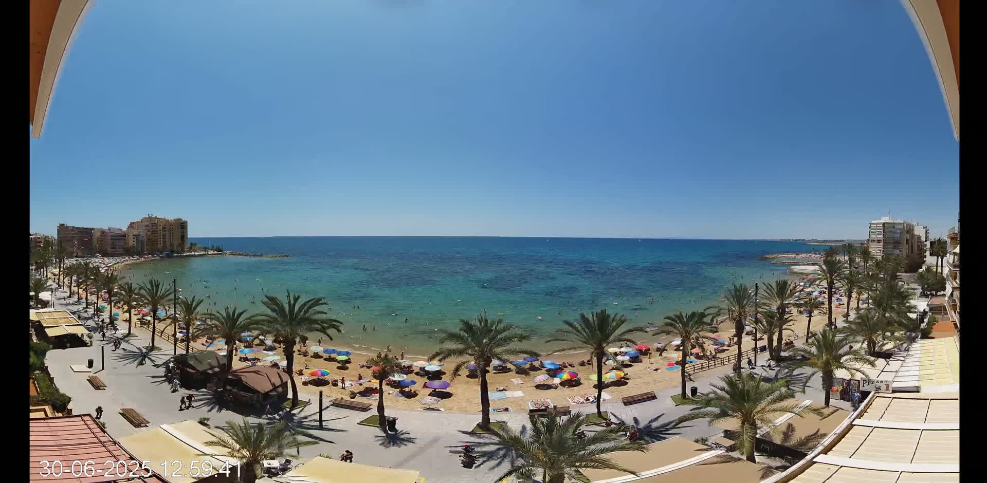 Torrevieja Cura Beach Live Cam - Alicante, Valencia, Spain