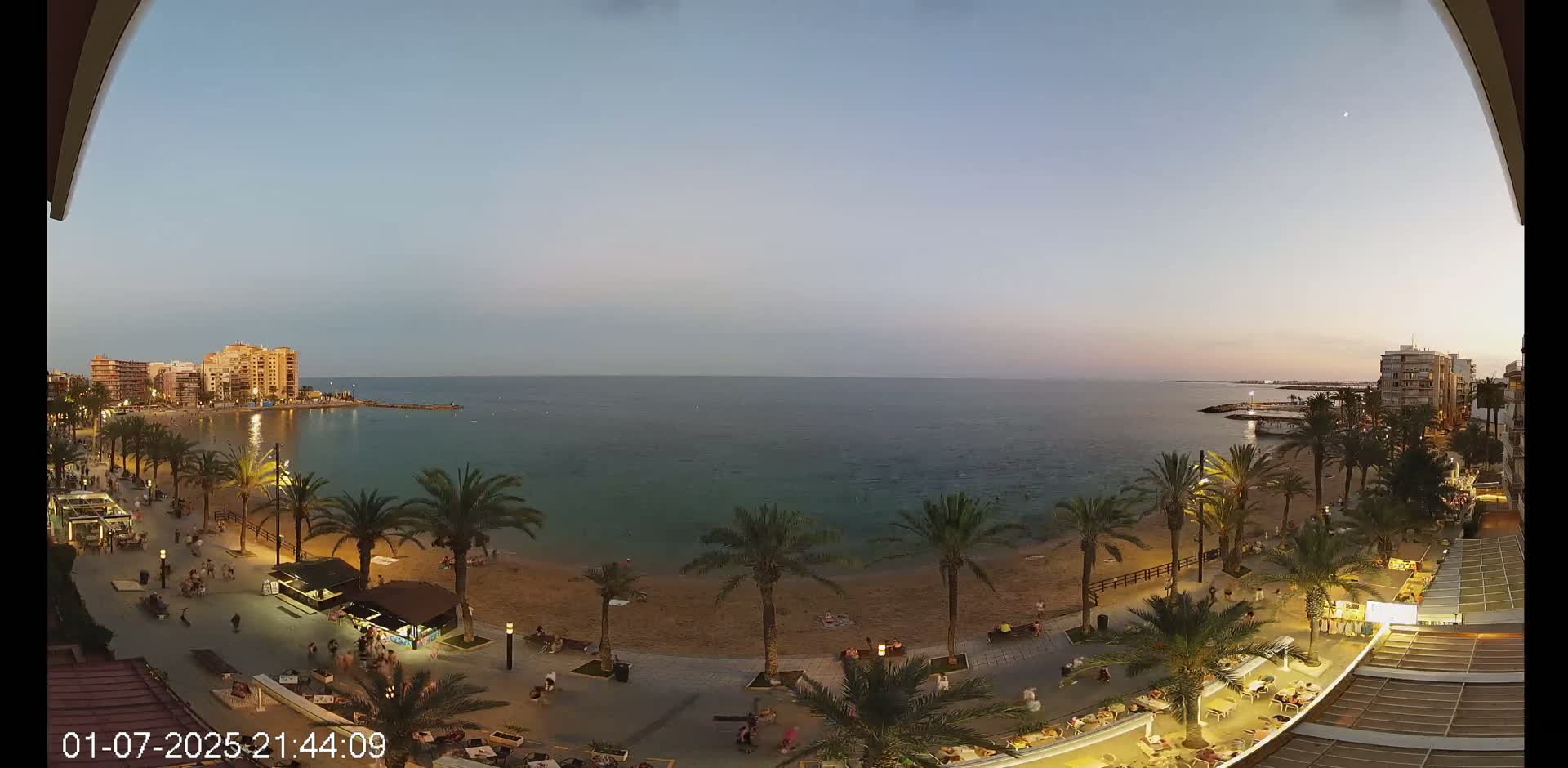 Torrevieja Cura Beach Live Cam - Alicante, Valencia, Spain