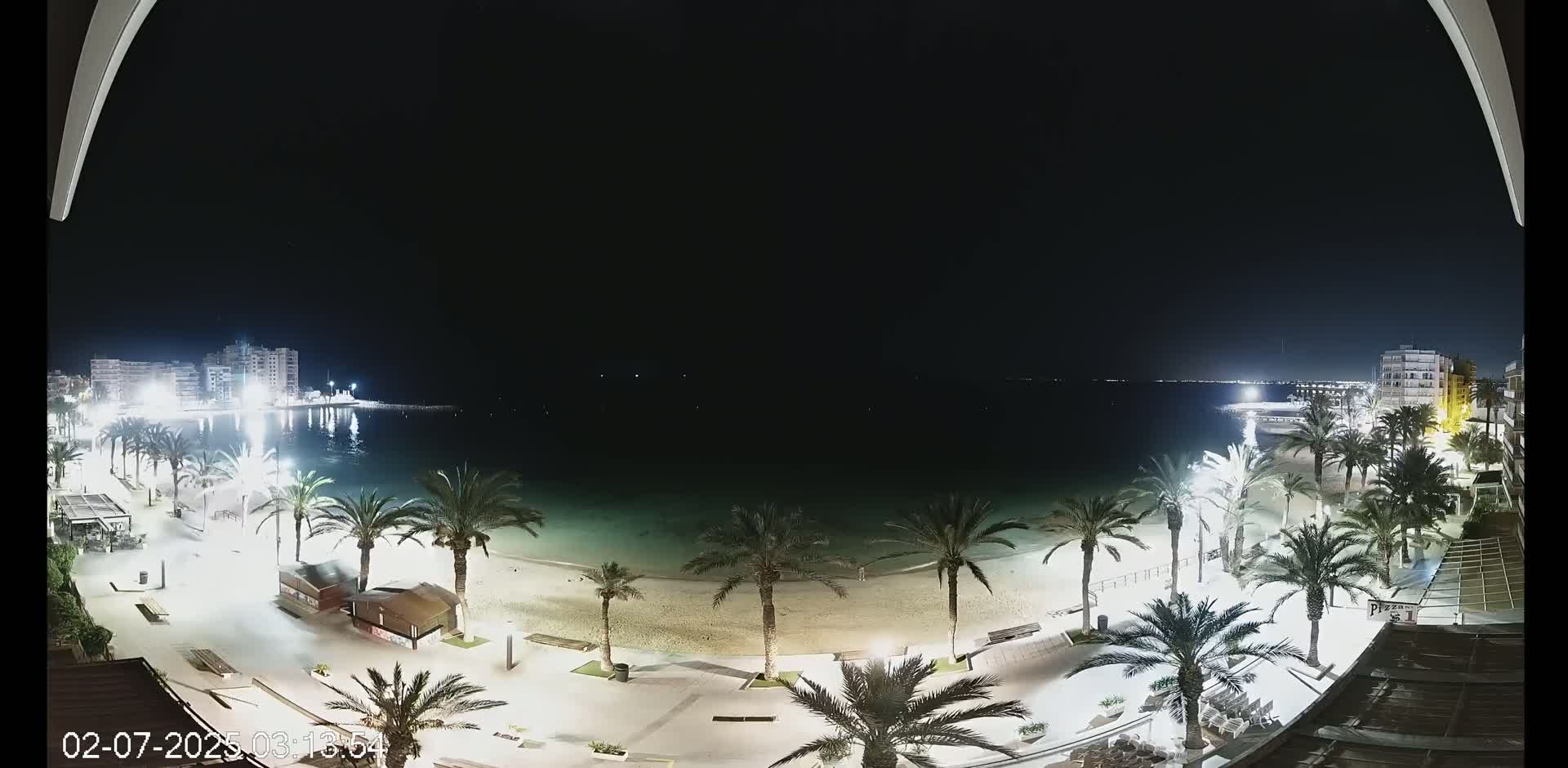 Torrevieja Cura Beach Live Cam - Alicante, Valencia, Spain