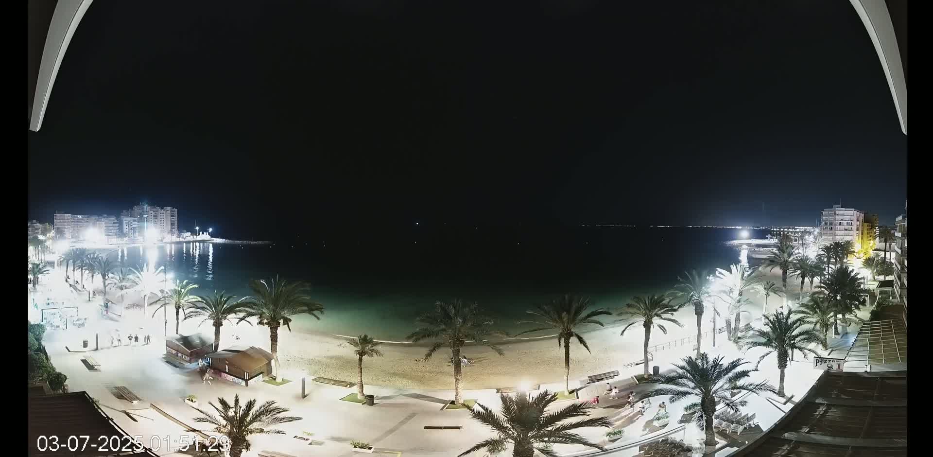 Torrevieja Cura Beach Live Cam - Alicante, Valencia, Spain