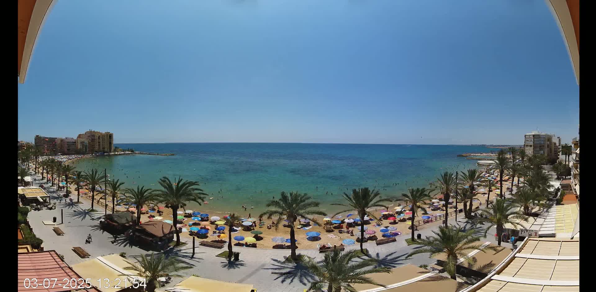 Torrevieja Cura Beach Live Cam - Alicante, Valencia, Spain