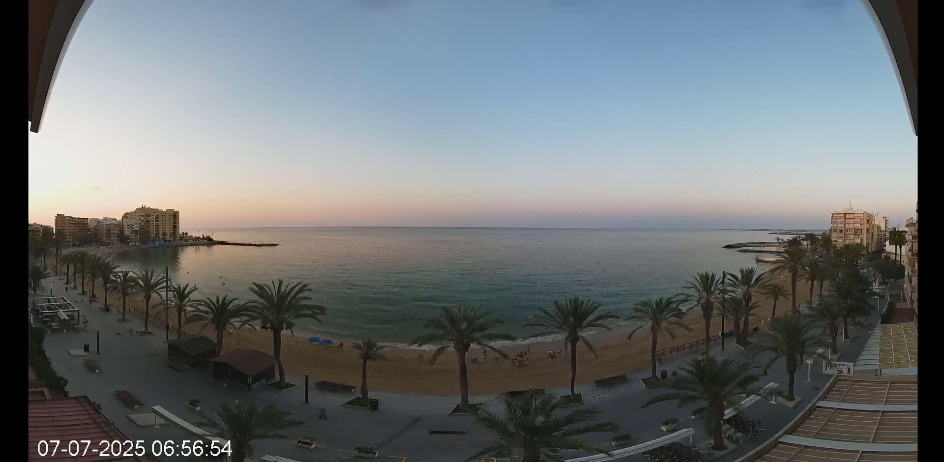 Torrevieja Cura Beach Live Cam - Alicante, Valencia, Spain