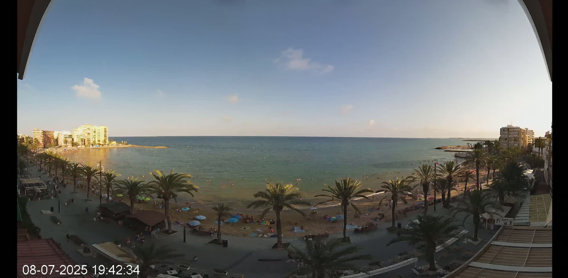 Torrevieja Cura Beach Live Cam - Alicante, Valencia, Spain