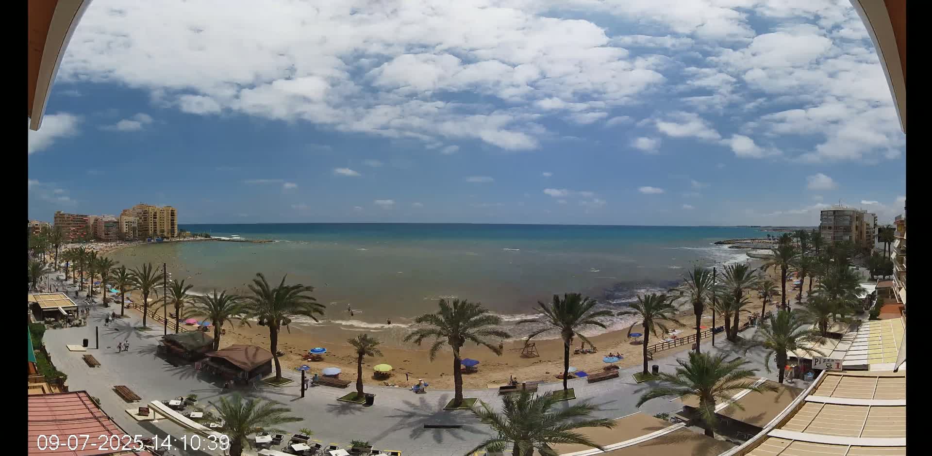 Torrevieja Cura Beach Live Cam - Alicante, Valencia, Spain