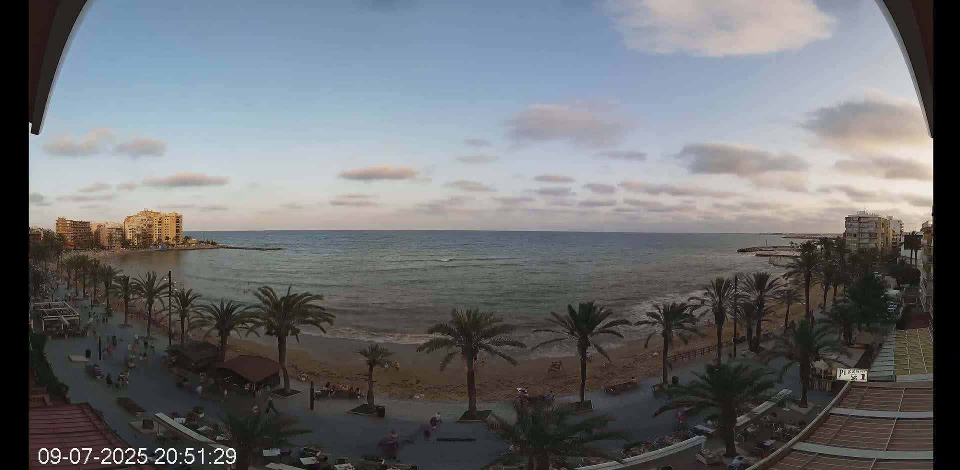 Torrevieja Cura Beach Live Cam - Alicante, Valencia, Spain
