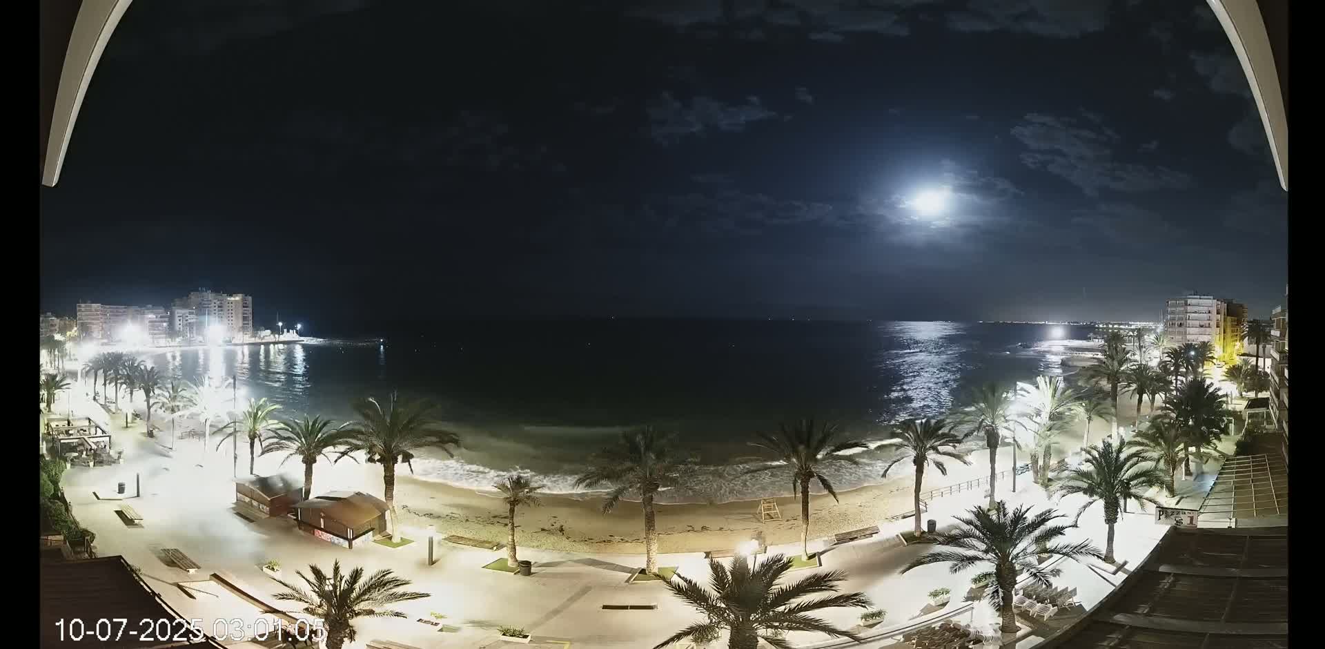 Torrevieja Cura Beach Live Cam - Alicante, Valencia, Spain