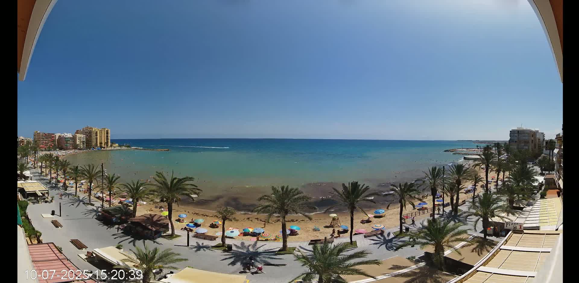 Torrevieja Cura Beach Live Cam - Alicante, Valencia, Spain