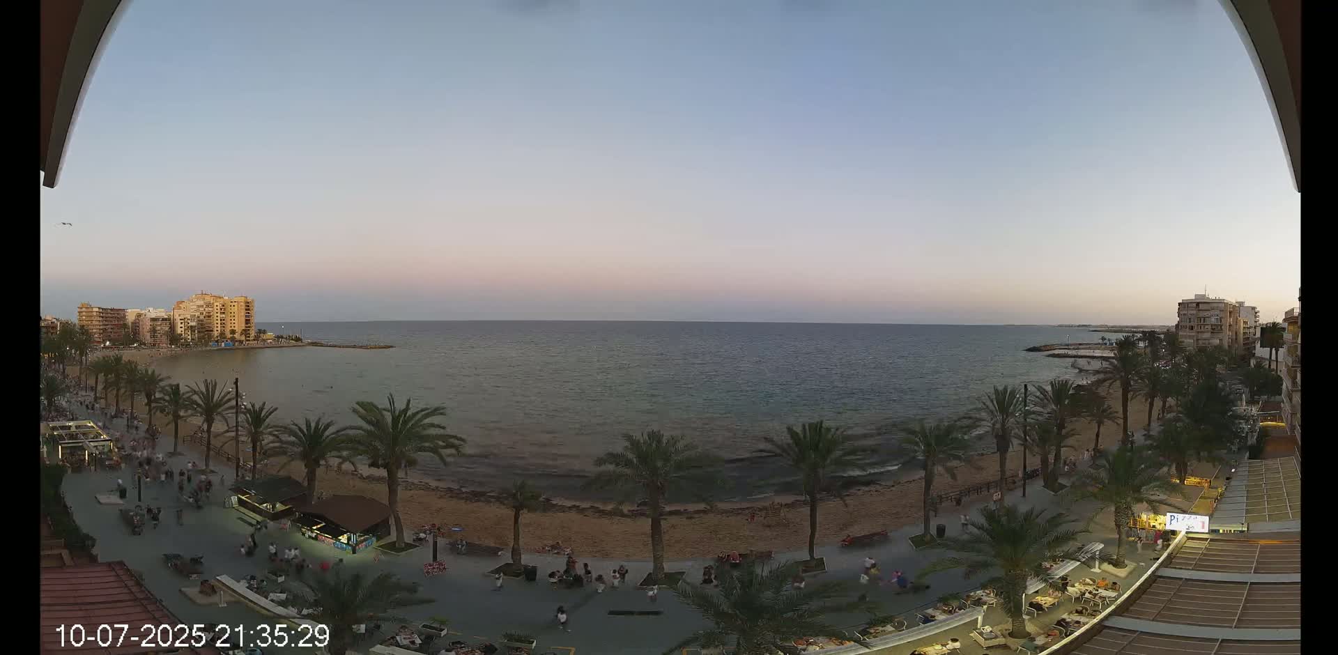 Torrevieja Cura Beach Live Cam - Alicante, Valencia, Spain