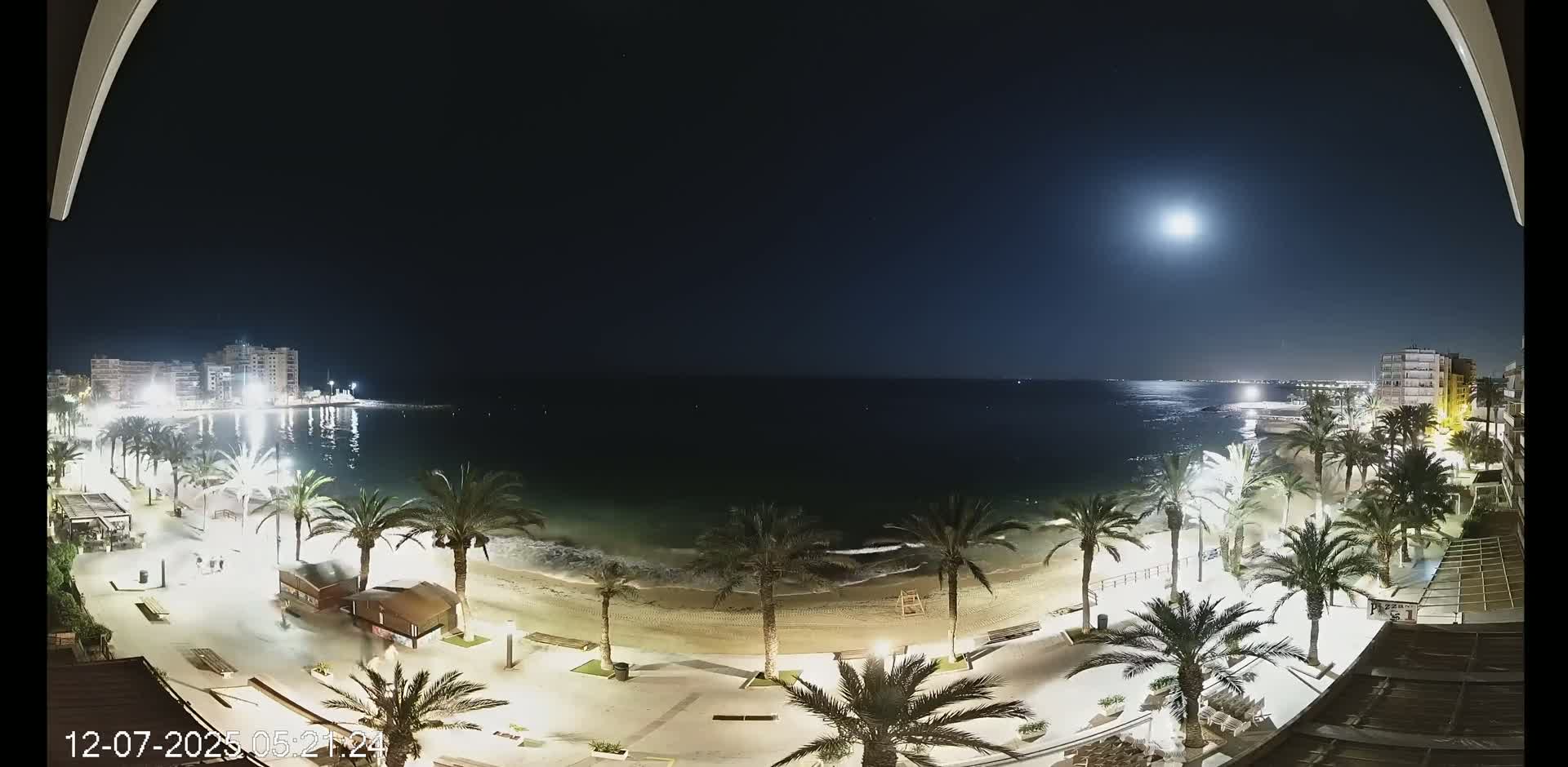 Torrevieja Cura Beach Live Cam - Alicante, Valencia, Spain