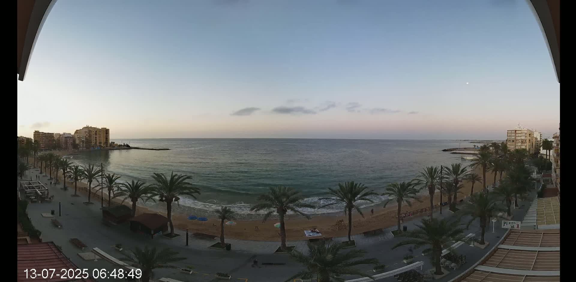 Torrevieja Cura Beach Live Cam - Alicante, Valencia, Spain
