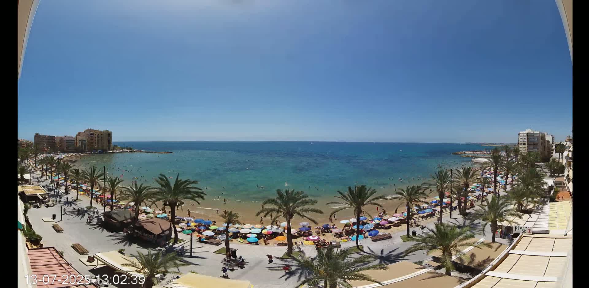 Torrevieja Cura Beach Live Cam - Alicante, Valencia, Spain