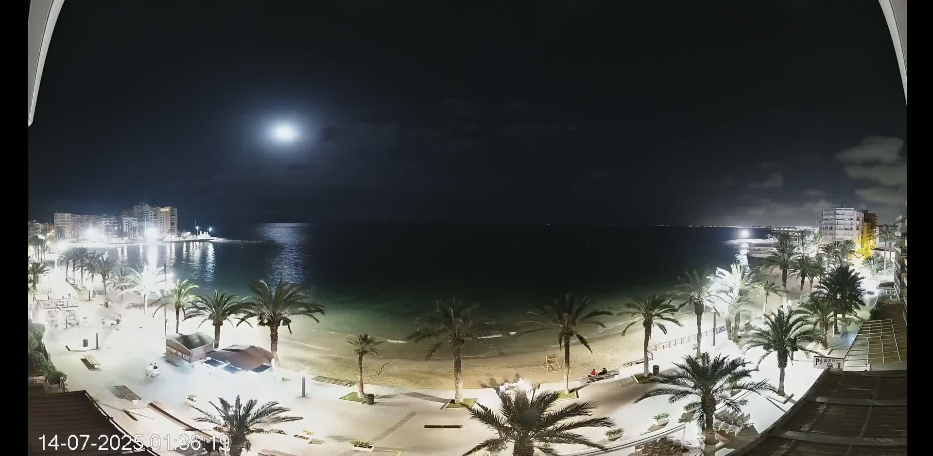 Torrevieja Cura Beach Live Cam - Alicante, Valencia, Spain