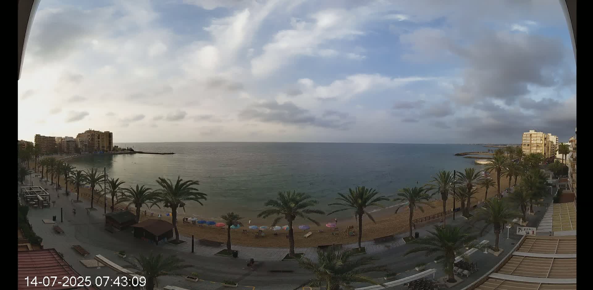 Torrevieja Cura Beach Live Cam - Alicante, Valencia, Spain