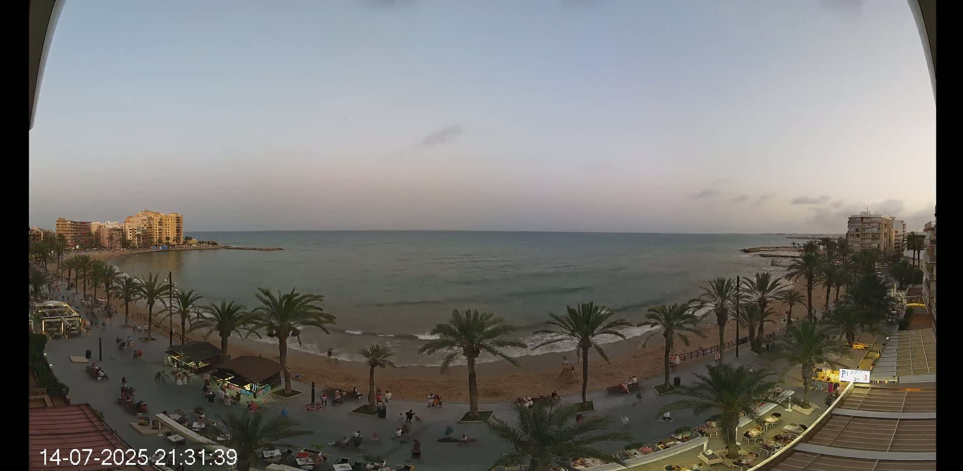Torrevieja Cura Beach Live Cam - Alicante, Valencia, Spain