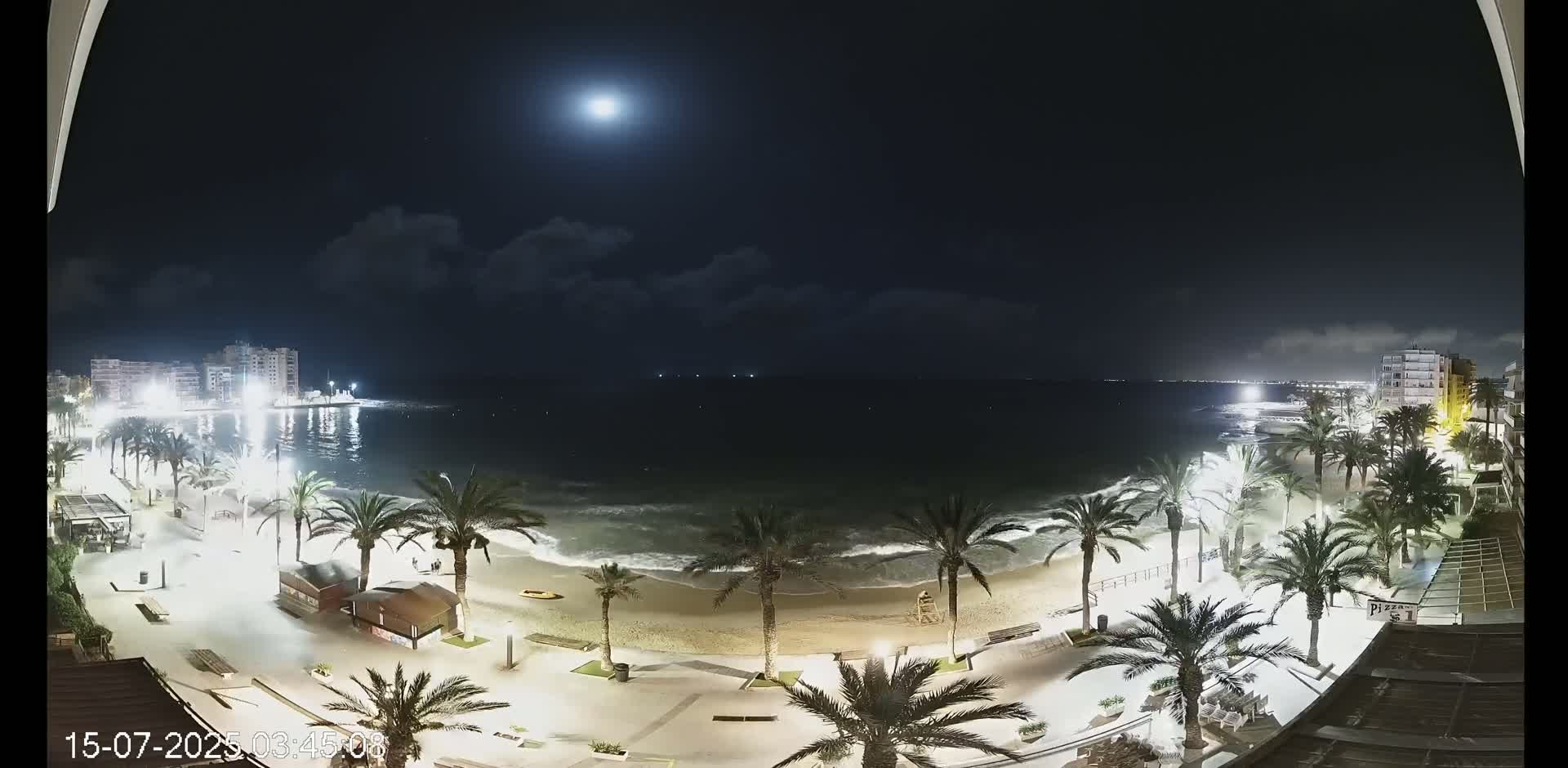 Torrevieja Cura Beach Live Cam - Alicante, Valencia, Spain