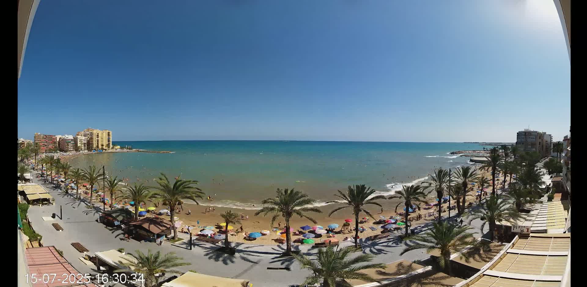 Torrevieja Cura Beach Live Cam - Alicante, Valencia, Spain