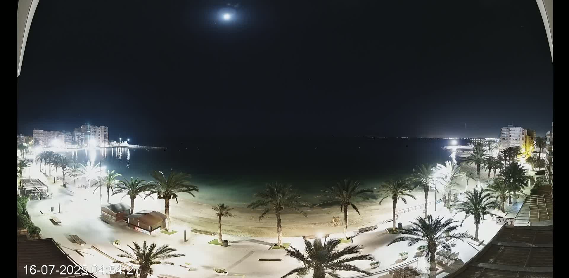 Torrevieja Cura Beach Live Cam - Alicante, Valencia, Spain