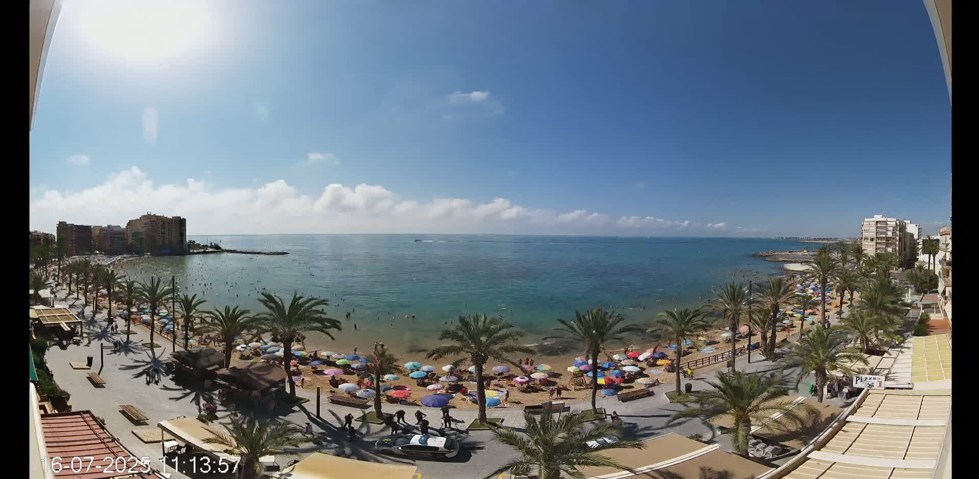 Torrevieja Cura Beach Live Cam - Alicante, Valencia, Spain
