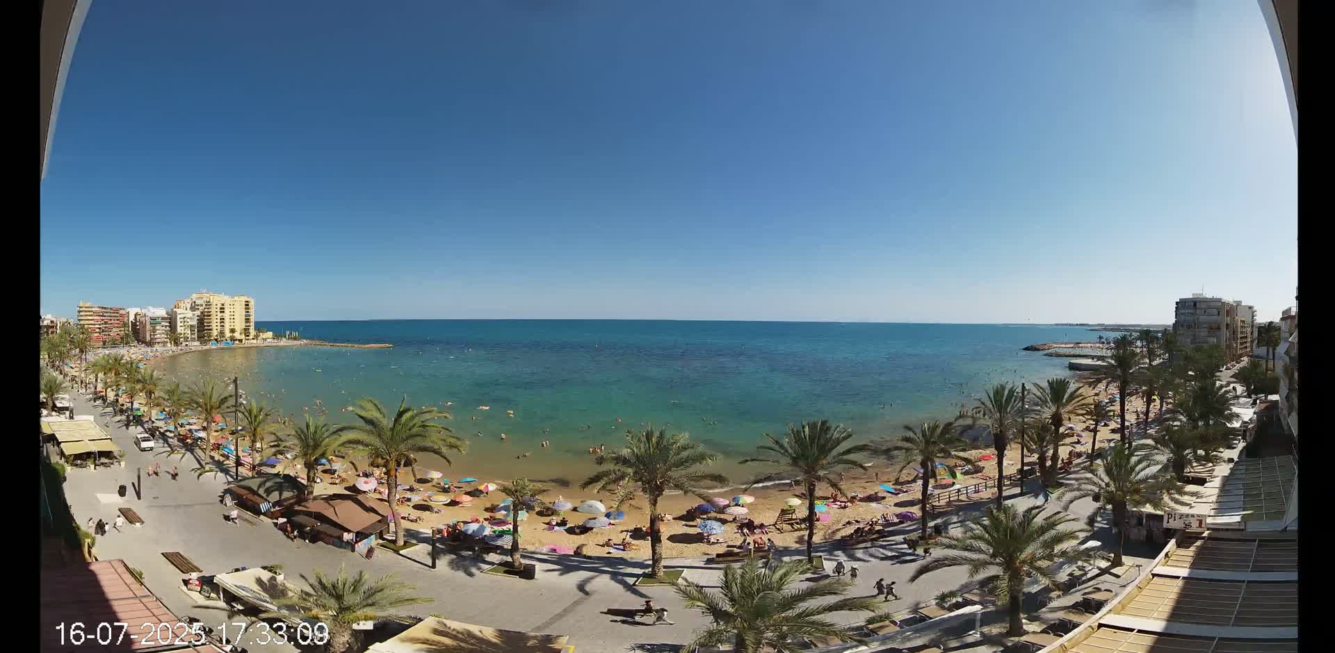 Torrevieja Cura Beach Live Cam - Alicante, Valencia, Spain