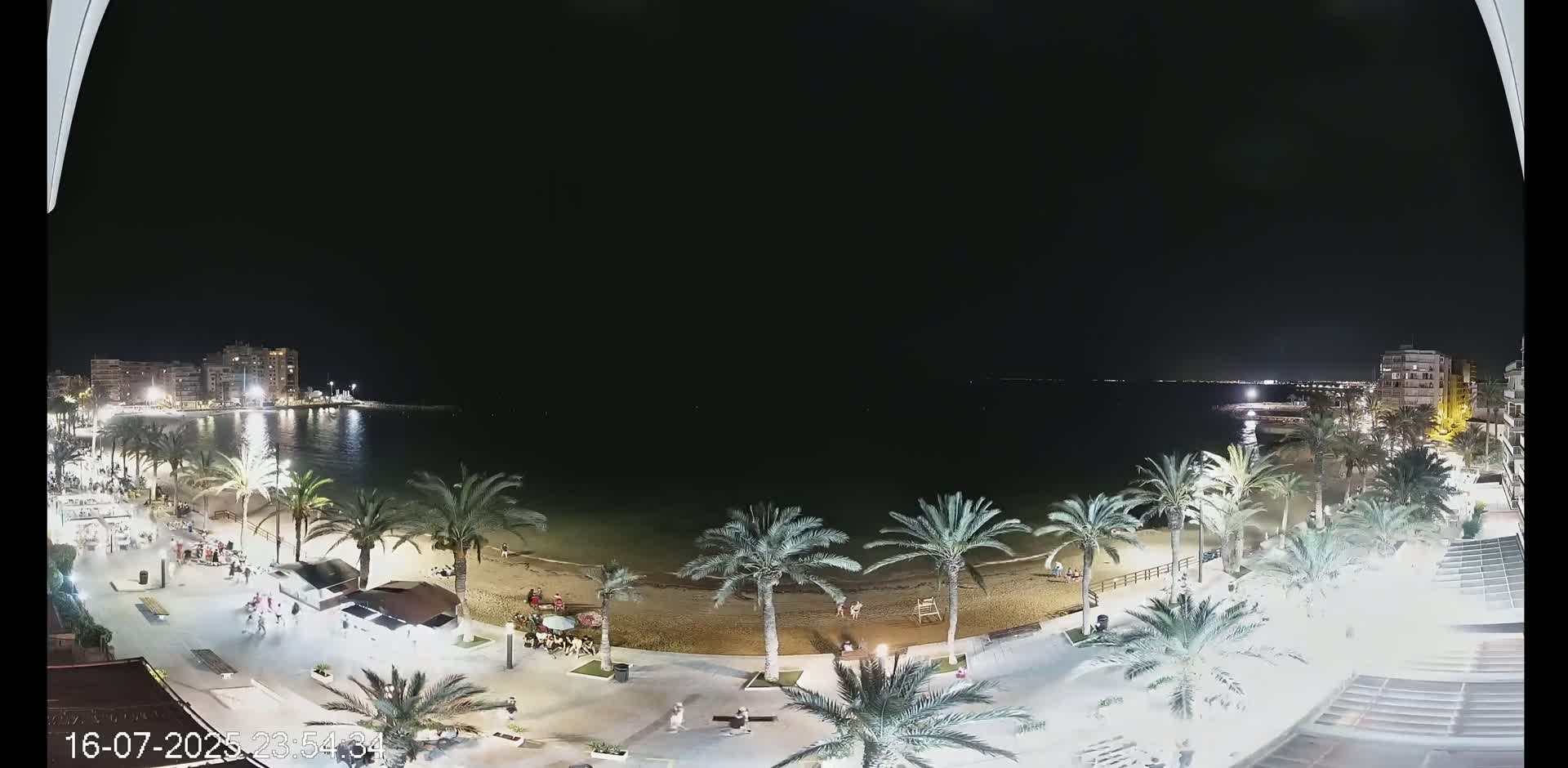 Torrevieja Cura Beach Live Cam - Alicante, Valencia, Spain
