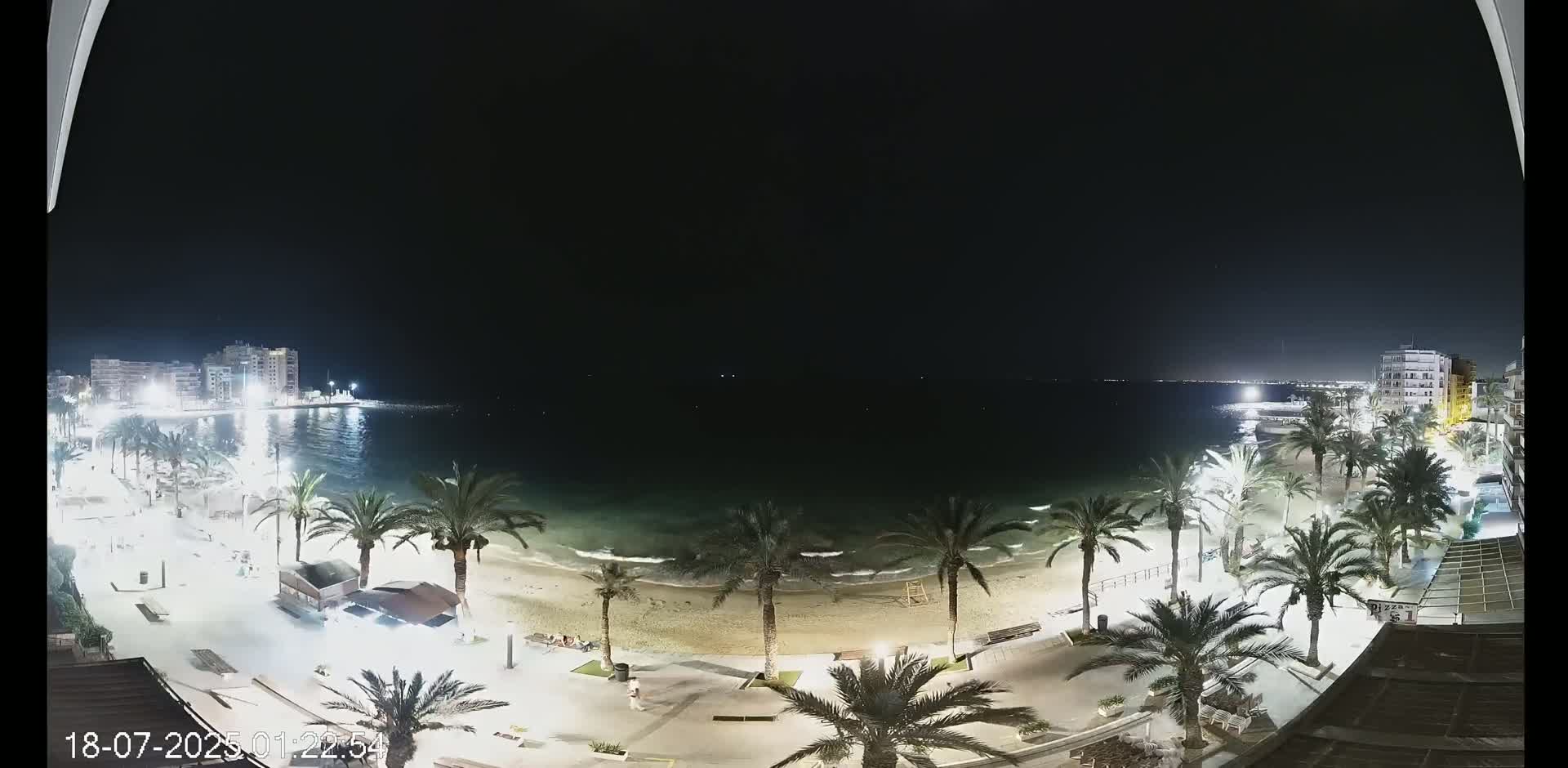Torrevieja Cura Beach Live Cam - Alicante, Valencia, Spain