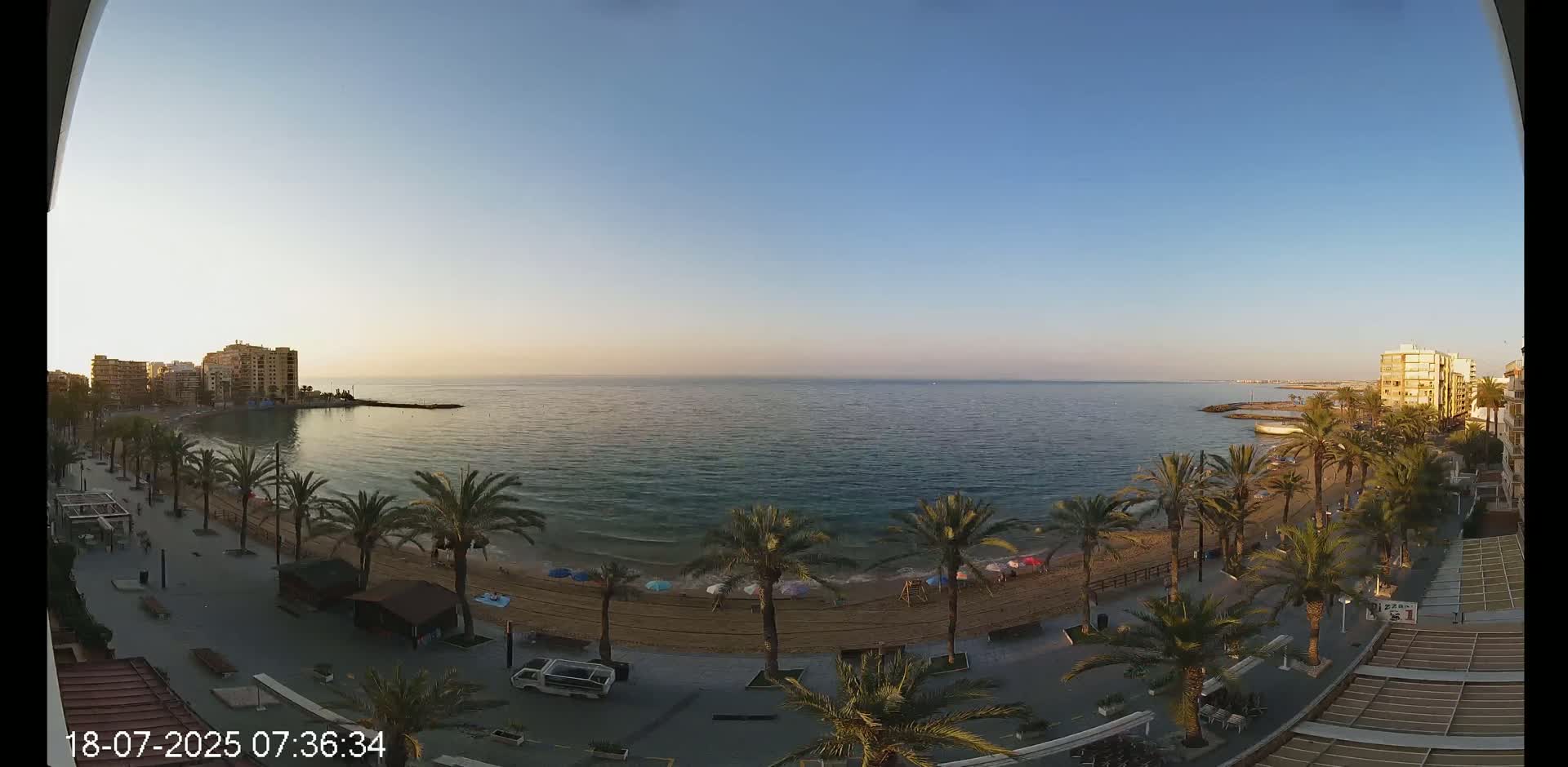 Torrevieja Cura Beach Live Cam - Alicante, Valencia, Spain