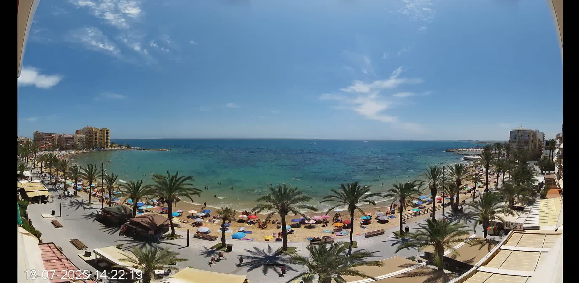 Torrevieja Cura Beach Live Cam - Alicante, Valencia, Spain