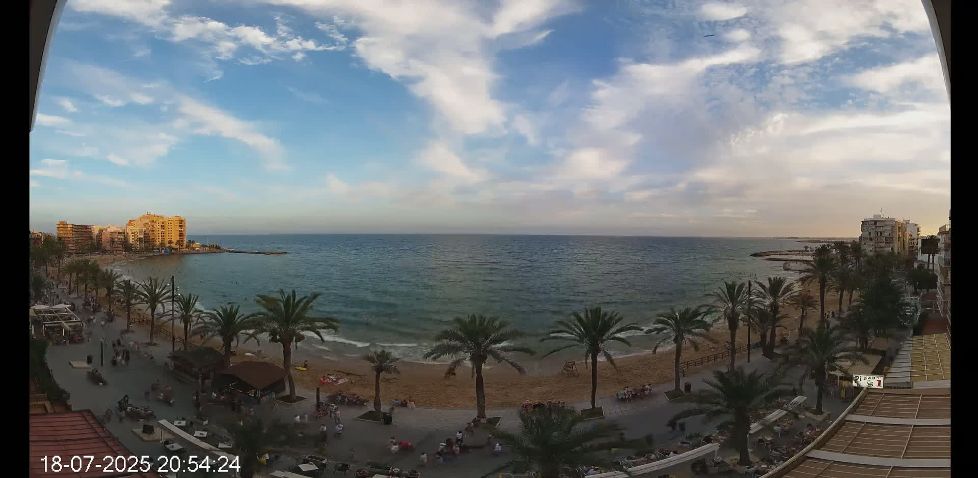 Torrevieja Cura Beach Live Cam - Alicante, Valencia, Spain