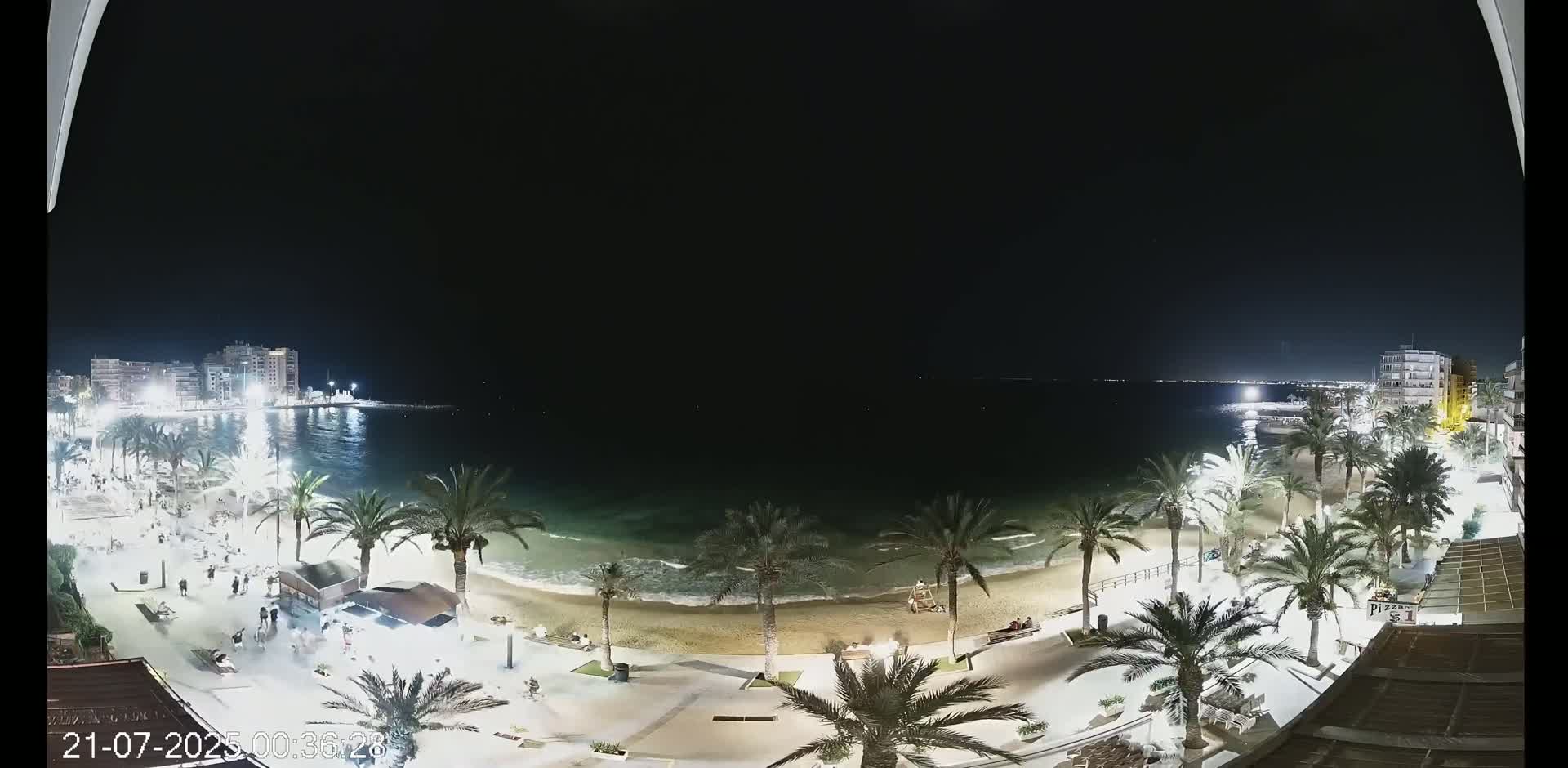 Torrevieja Cura Beach Live Cam - Alicante, Valencia, Spain