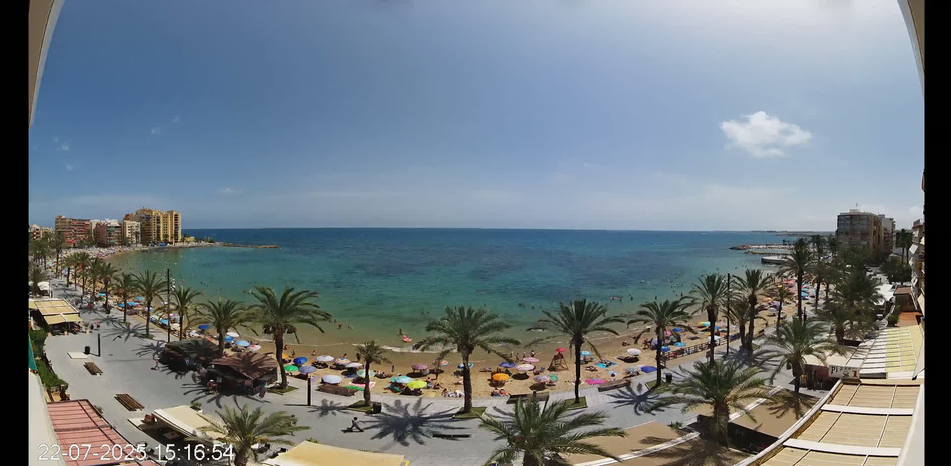 Torrevieja Cura Beach Live Cam - Alicante, Valencia, Spain