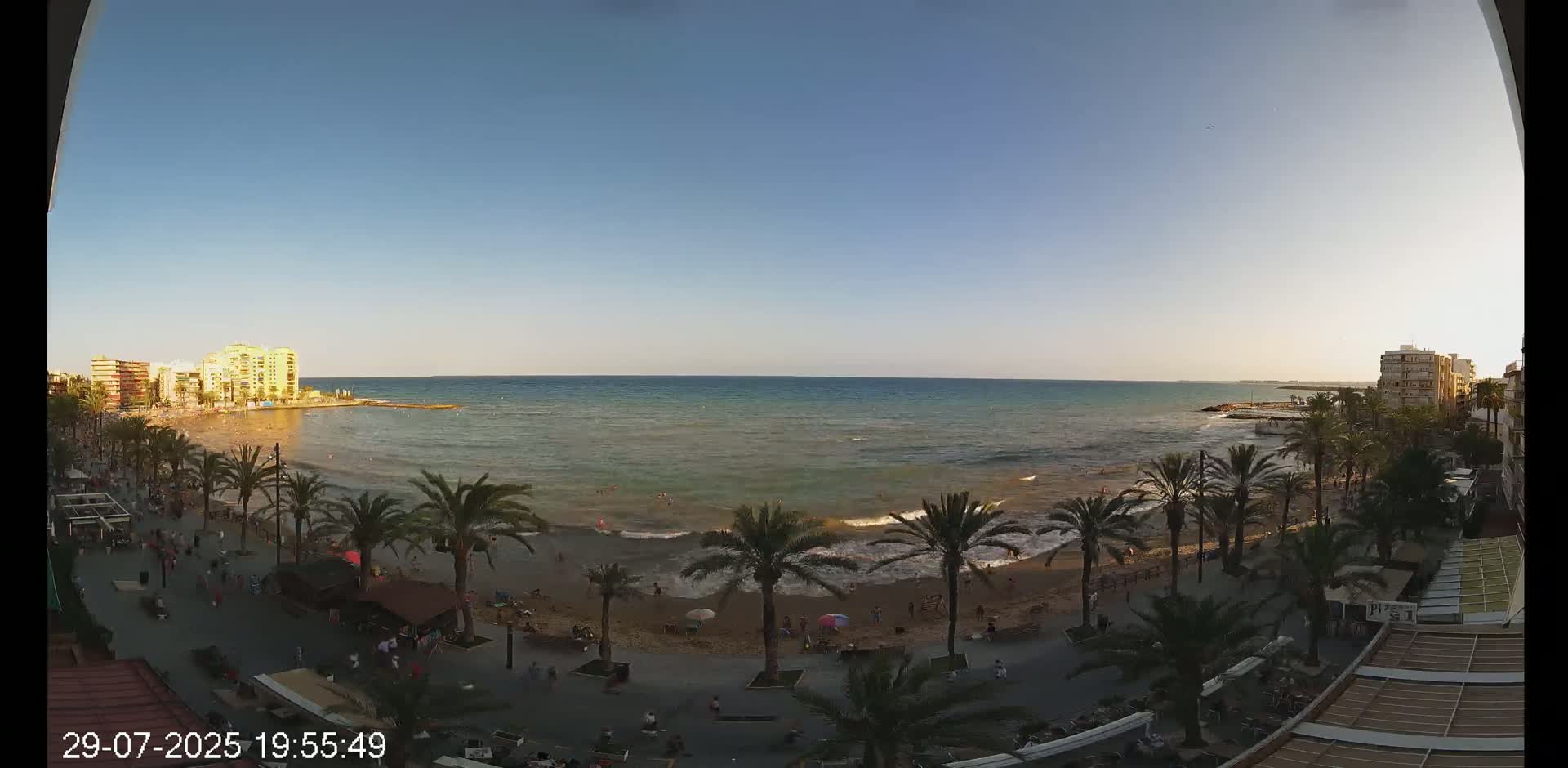 Torrevieja Cura Beach Live Cam - Alicante, Valencia, Spain