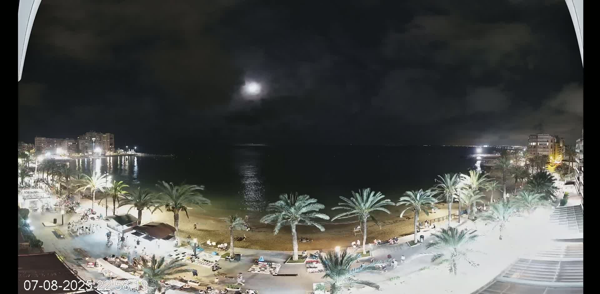 Torrevieja Cura Beach Live Cam - Alicante, Valencia, Spain