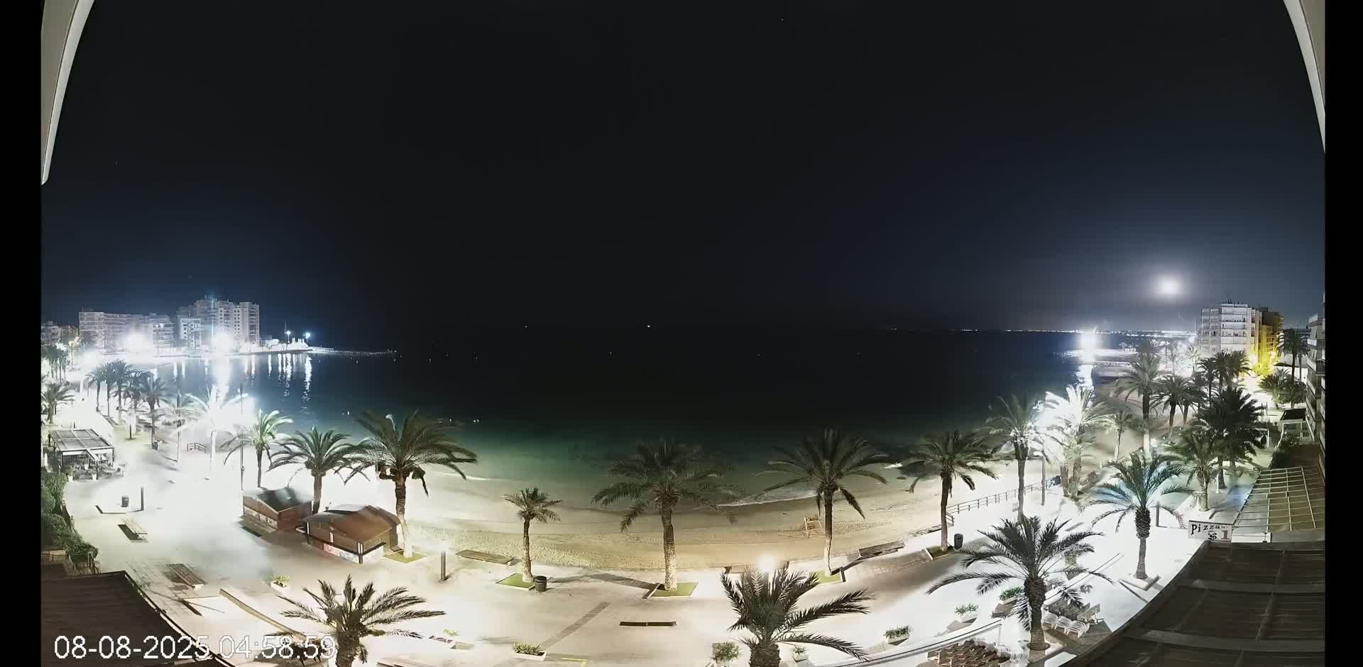 Torrevieja Cura Beach Live Cam - Alicante, Valencia, Spain