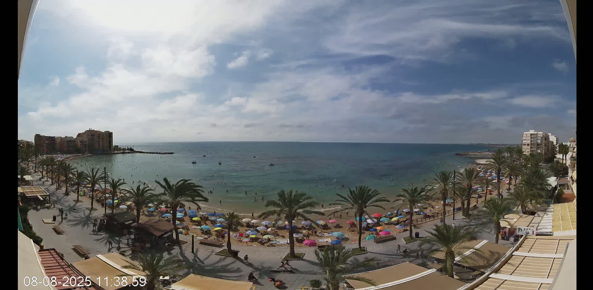 Torrevieja Cura Beach Live Cam - Alicante, Valencia, Spain