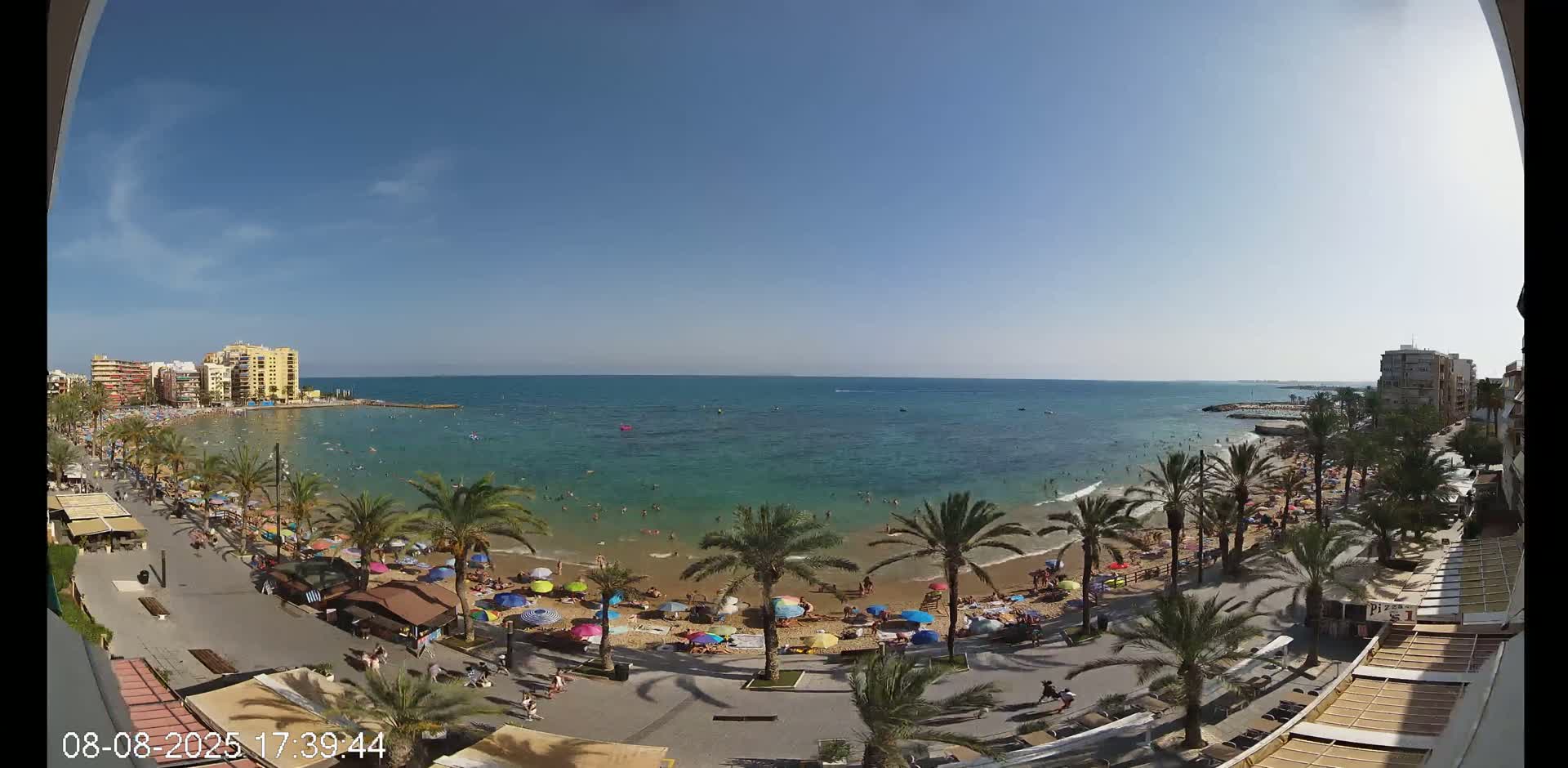 Torrevieja Cura Beach Live Cam - Alicante, Valencia, Spain