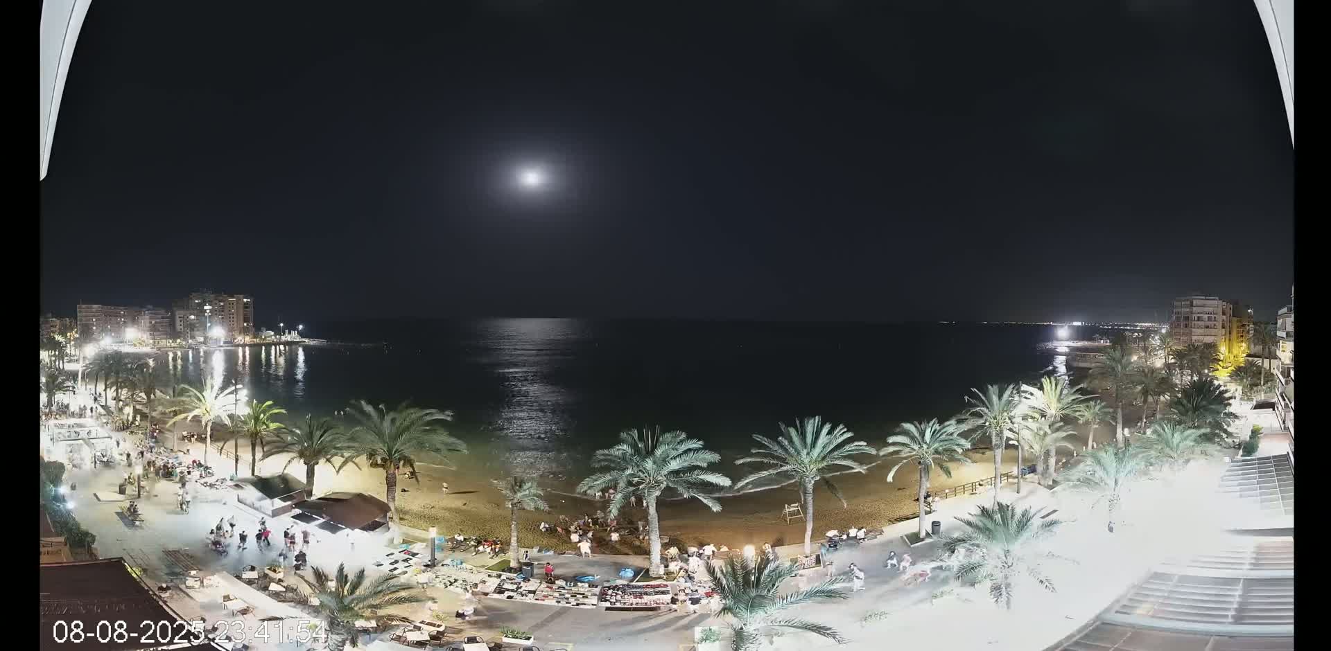 Torrevieja Cura Beach Live Cam - Alicante, Valencia, Spain