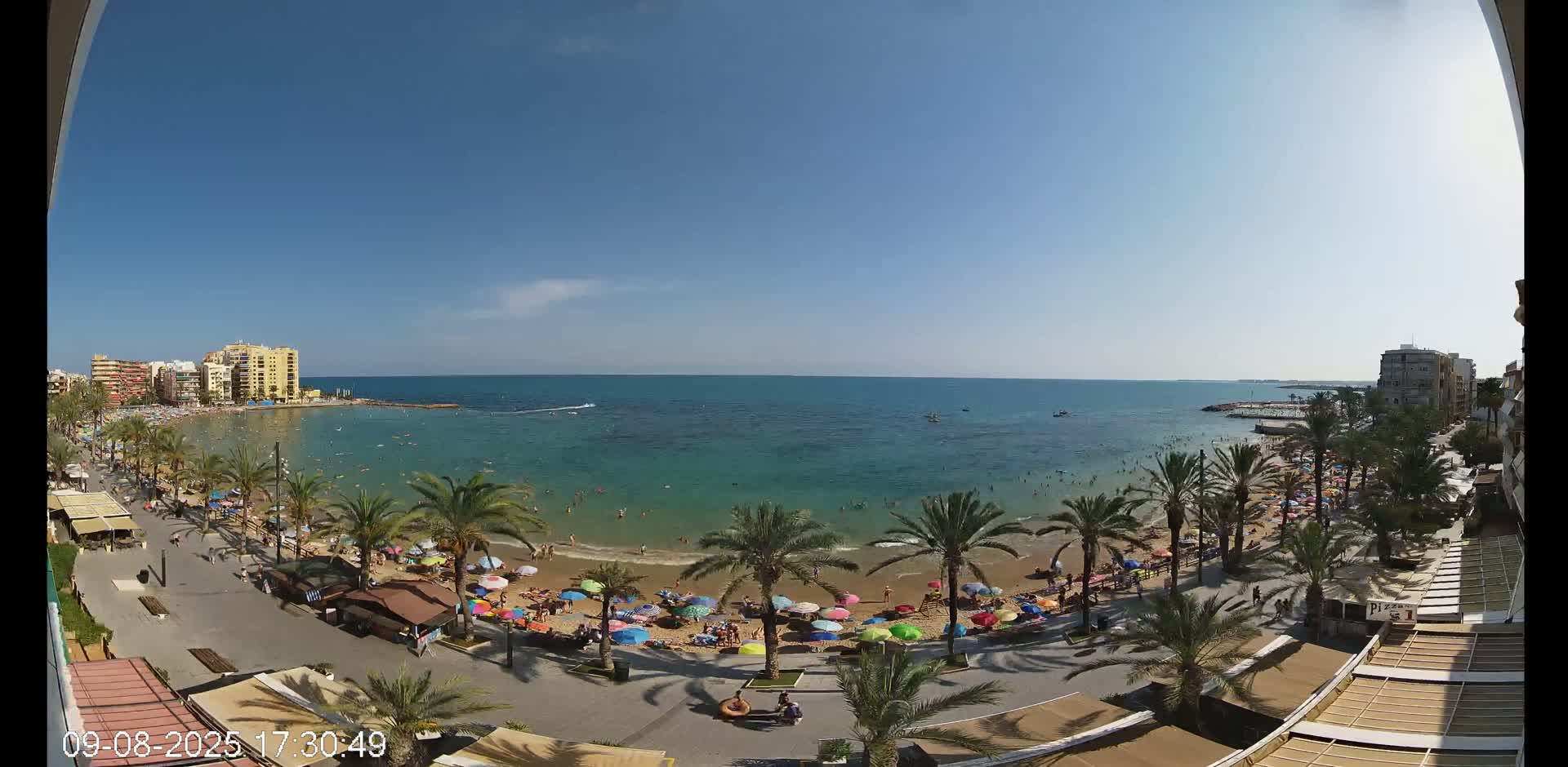 Torrevieja Cura Beach Live Cam - Alicante, Valencia, Spain