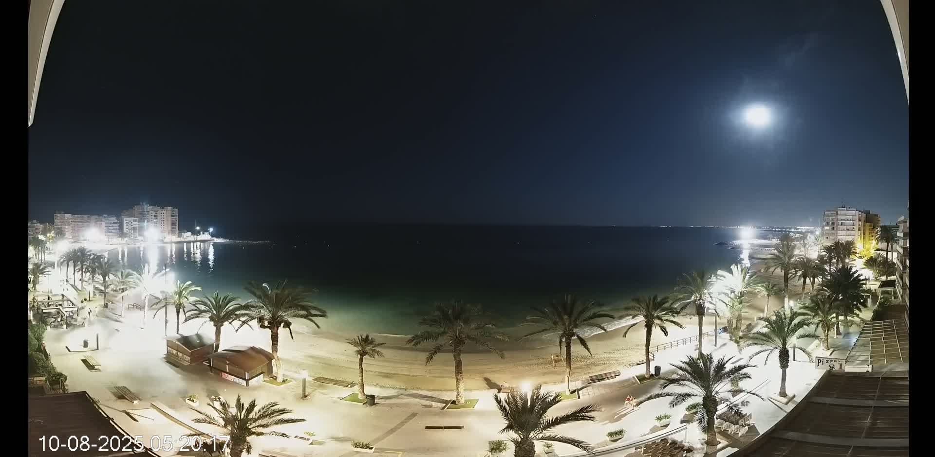 Torrevieja Cura Beach Live Cam - Alicante, Valencia, Spain